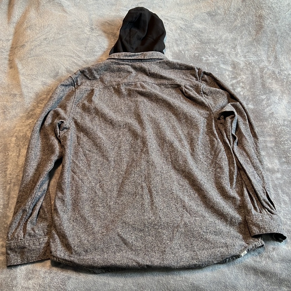 Vans Men's Hooded Button Down Size XL - Picture 2 of 2